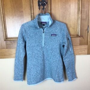 Patagonia XS women’s half zip fleece sweater